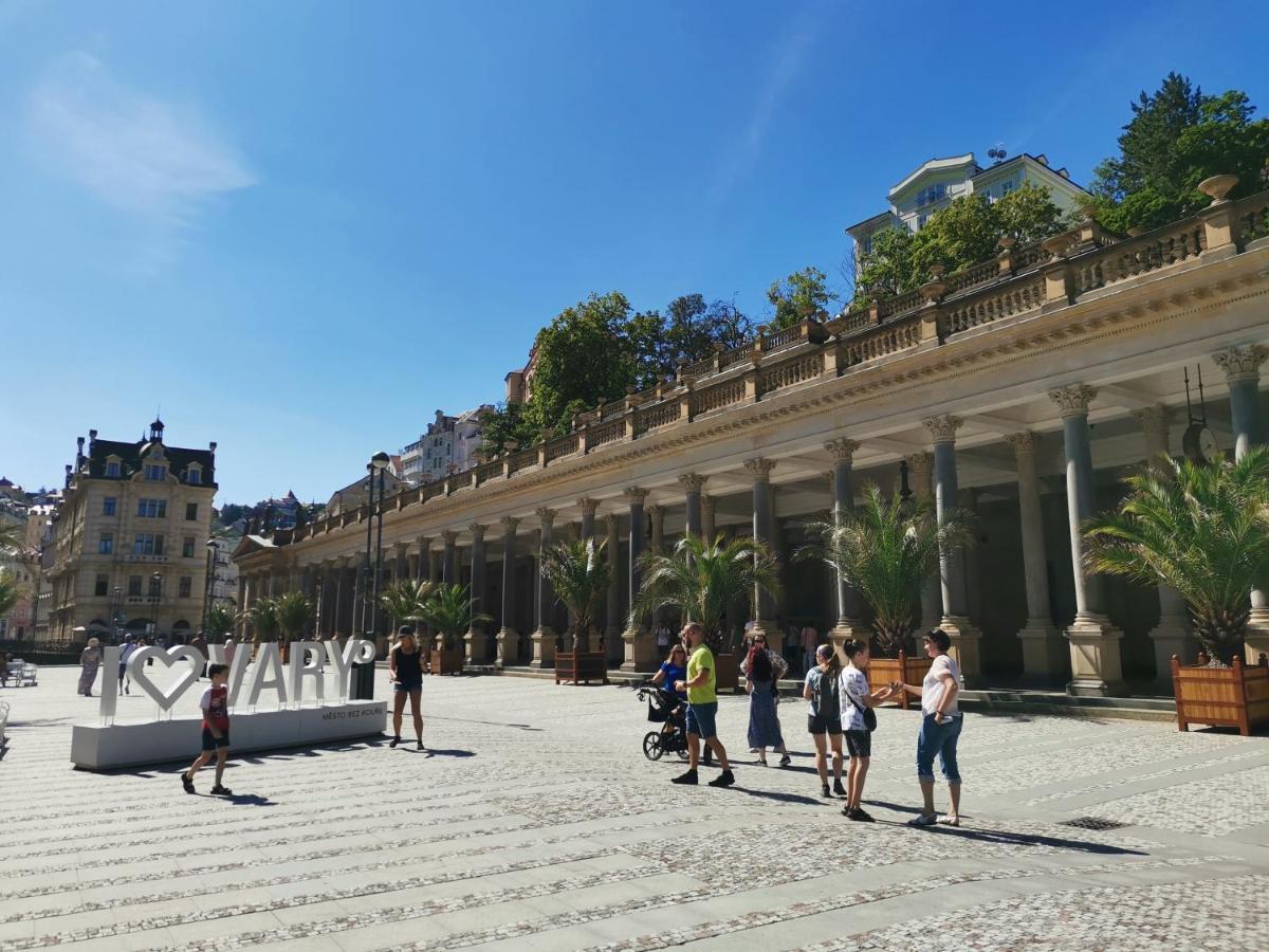 Ubytovani Ester - Utulny Byt V Lazenskem Centru Karlovych Varu Se Zahradkou Karlovy Vary Exterior foto