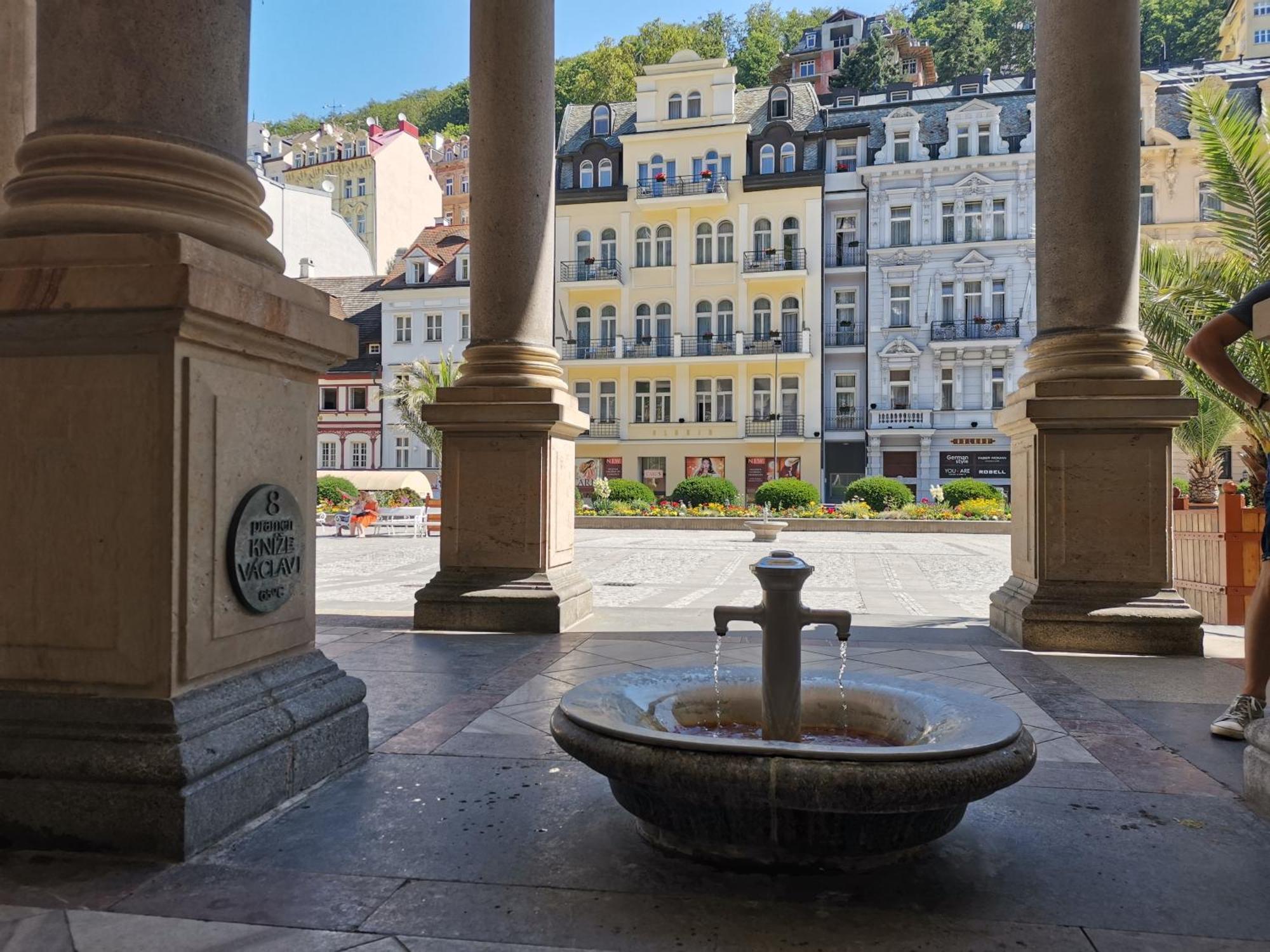 Ubytovani Ester - Utulny Byt V Lazenskem Centru Karlovych Varu Se Zahradkou Karlovy Vary Exterior foto